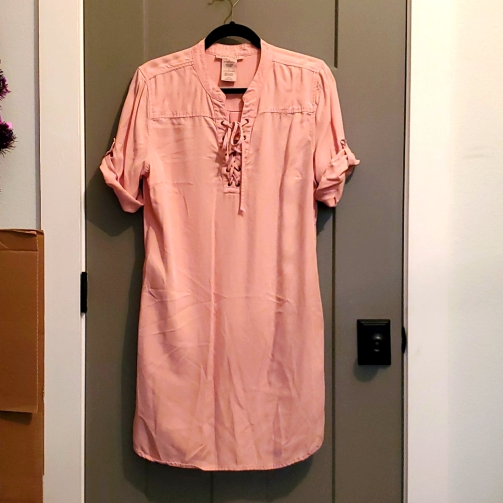 NEW Philosophy Rose color dress  sz L NEW